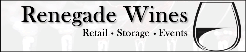 Renegade Wines: Retail, Storage, Events