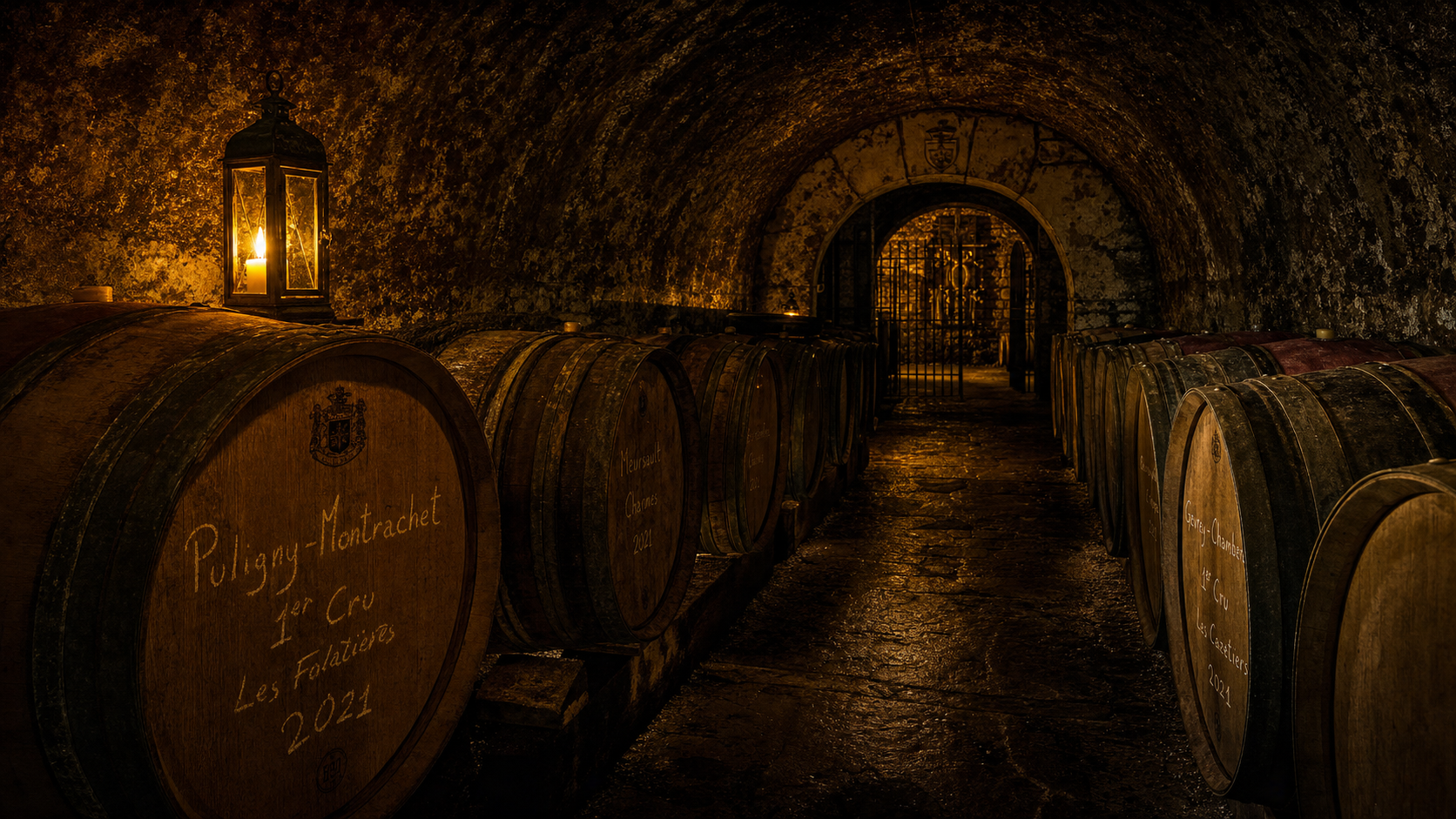 Harvest season in the white wine vineyards of the Côte de Beaune