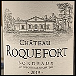 2019 Chteau Roquefort (France, Bordeaux)