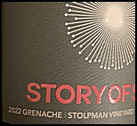 2022 Story of Soil Grenache Stolpman Vineyard