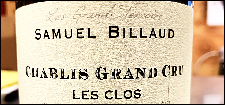 2022 Samuel Billaud Chablis Grand Cru Les Clos