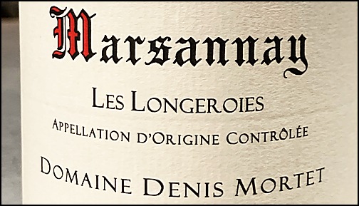 2022 Domaine Denis Mortet Marsannay Les Longeroies