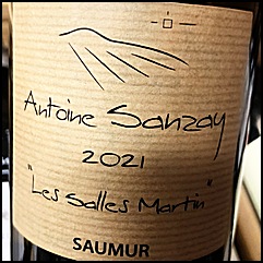 Antoine Sanzay Saumur Blanc Les Salles Martin