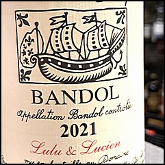 2021 Domaine Tempier Bandol Lulu & Lucien (France, Provence, Bandol)