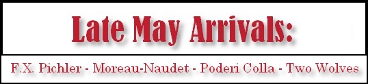 Late May Arrivals