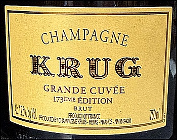 Krug Grande Cuvee 173